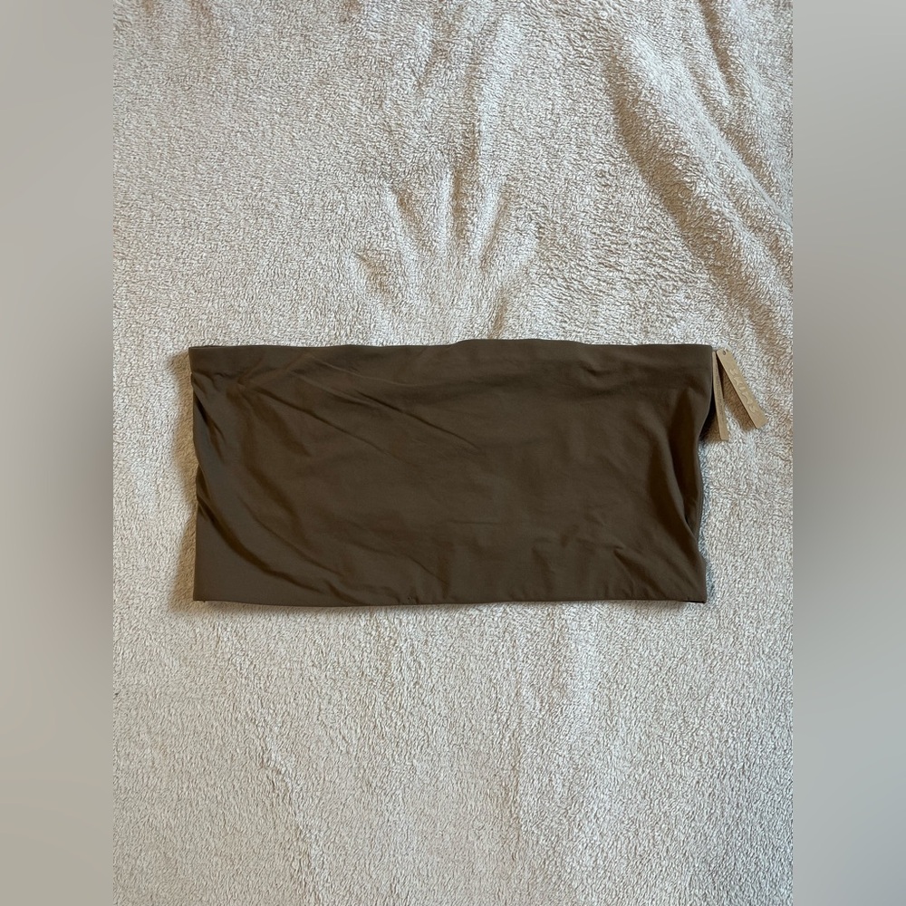 SKIMS Fits Everybody Bandeau 3X 4X NWT Oxide Color